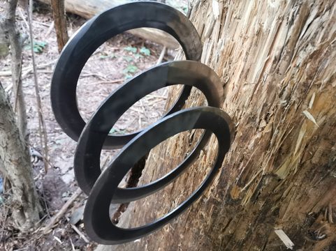 CHAKRAM, A SET OF 3 PIECES