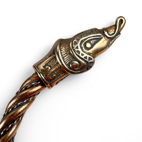 MIDGARDSORMR, WIKINGER-ARMBAND, BRONZE
