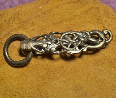 VIKING BELT MOUNT WITH RING, LARGE