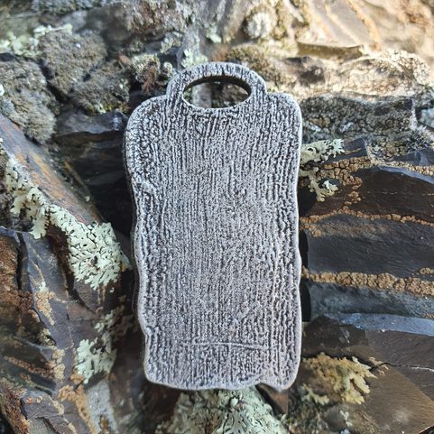 BERKANO - PENDENTIF RUNE, ZINC
