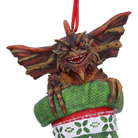 GREMLINS MOHAWK IN STOCKING HANGING ORNAMENT 12CM