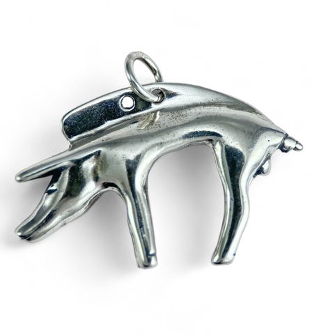 BOAR FROM GALLIA, 1ST CENTURY, SILVER
