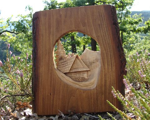 TATRA MOUNTAINS, HAND CARVED
