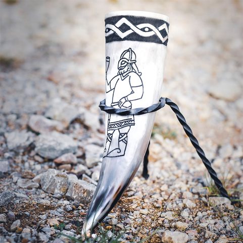 SKÅL VIKING DRINKING HORN 0.3 L