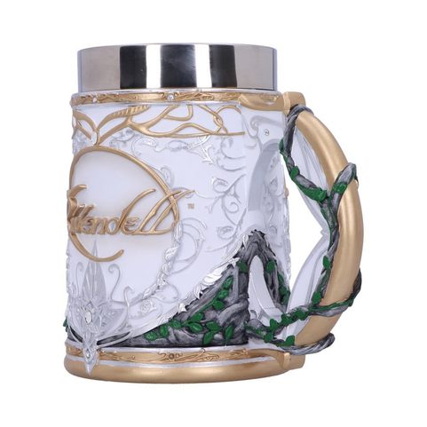 LORD OF THE RINGS RIVENDELL TANKARD 15.5CM