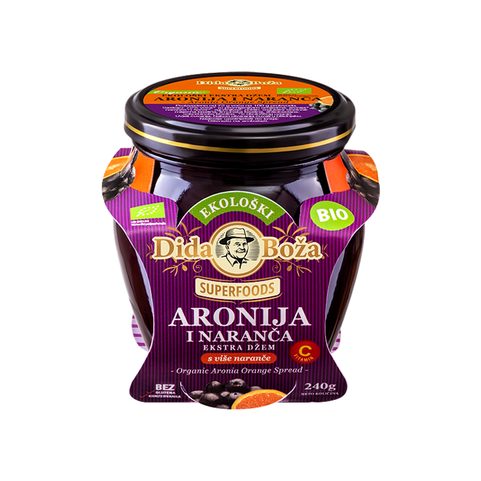 BIOI ARONIA JAM 240G (72% FRUIT)