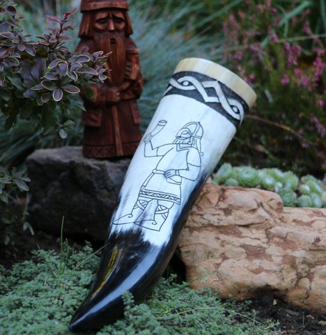SKÅL VIKING DRINKING HORN 0.3 L