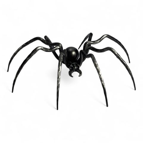 BLACK WIDOW, FORGED SPIDER FIGURE