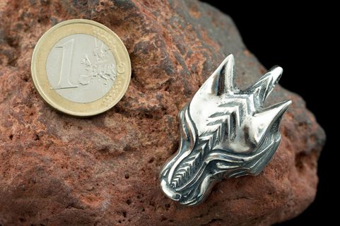 WARG, NORDISCHER WOLF, ANHÄNGER AG 925, 15G