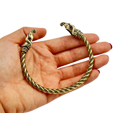 HUGINN ET MUNNIN - BRACELET, LAITON