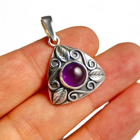 BOUDICCA, SILBER-ANHÄNGER, AMETHYST AG 925