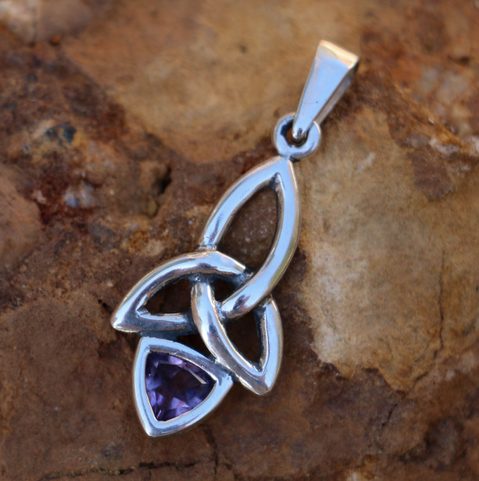 KIRA, ANHÄNGER, SILBER 925 AMETHYST