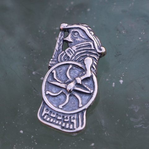 VALKYRA, SHIELD BEARER, WICKHAM, ENGLAND, SILVER 925