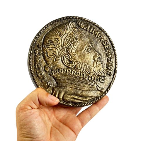 RUDOLF II. HABSBURG, WALL PLAQUE