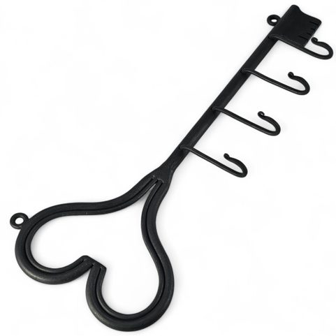 GESCHMIEDETER AUFHÄNGER, SCHLÜSSEL