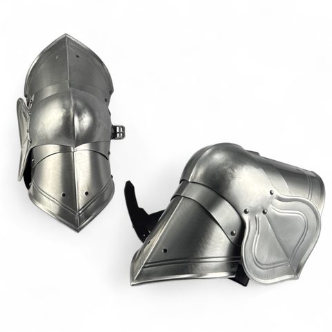 PLATTENKNIE, TEIL EINES PLATTENPANZERS