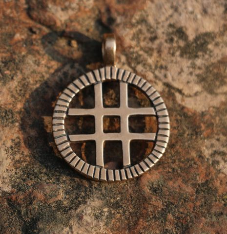 BALTIC SUN, BRONZE PENDANT