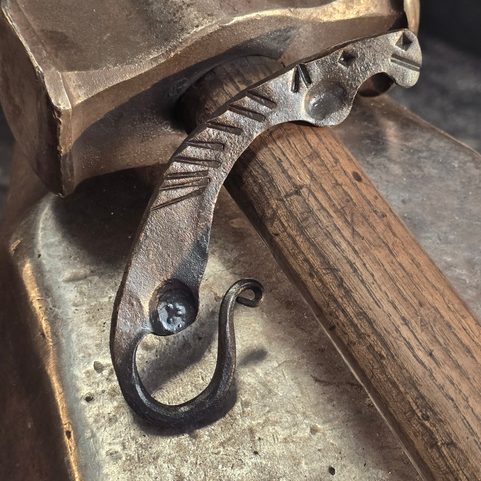 FORGED BOTTLE OPENER HORSE'S HEAD