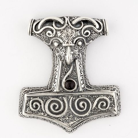 RAVEN THOR HAMMER, SCANIA, PENDANT, SILVER 925, 17 G.