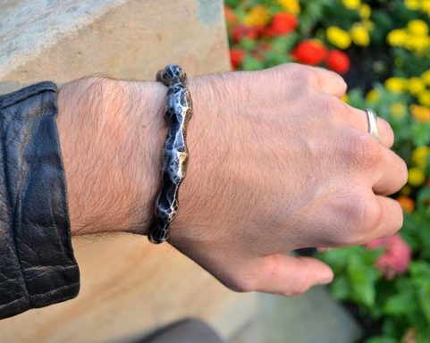 BIO INDUSTRIAL, FORGED BRACELET, IRON