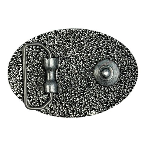 BOHEMIA, CZECH LION, LEATHER BELT, BLACK