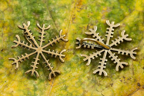 AEGISHJALMUR - HEAUME DE CRAINTE, PENDENTIF, BRONZE