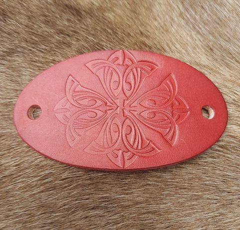FLAVIA, LEATHER HAIR CLIP