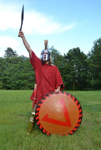 GREEK HOPLITE, COSTUME RENTAL