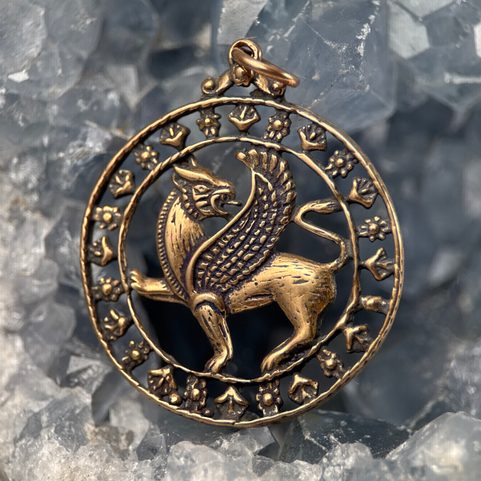GRIFFIN, BRONZE TALISMAN