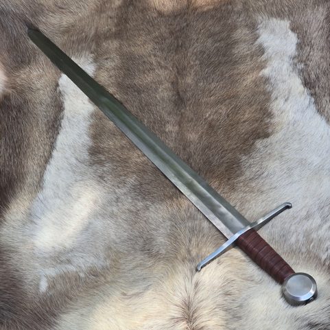 ONE-HANDED SWORD, MORAVIA, 14TH CENTURY, REPLICA