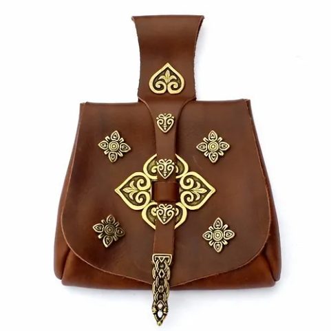 VIKING LEATHER SATCHEL, BIRKA