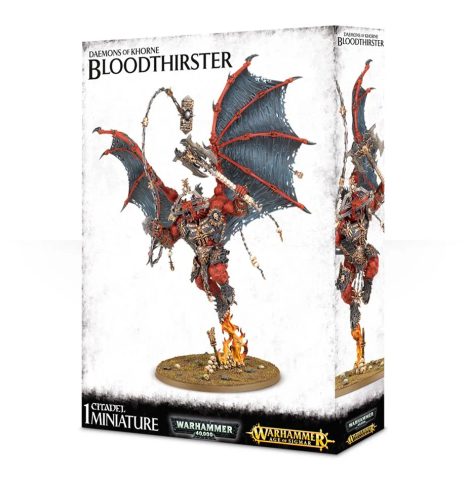 WARHAMMER 40K A AOS DAEMONS OF KHORNE BLOODTHIRSTER