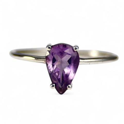 CIRI, RING, AMETHYST SILVER 925/1000