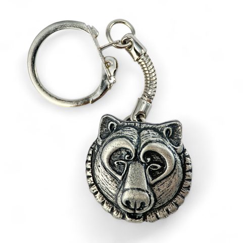 BERSERKER KEYRING, ZINC ANTIQUE SILVER