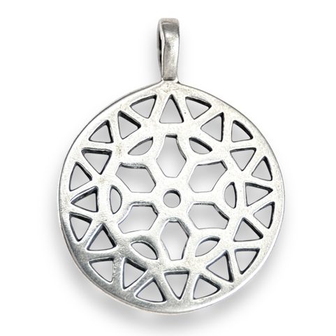 HISTORISCHER ANHÄNGER, BRONZEZEIT, SILBER 925