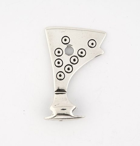 AXE OF PERUN, SILVER SLAVIC TALISMAN, AG 925