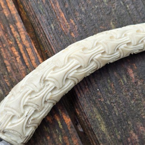 ULFHEDNAR, FORGED KNIFE, ENGRAVED HANDLE