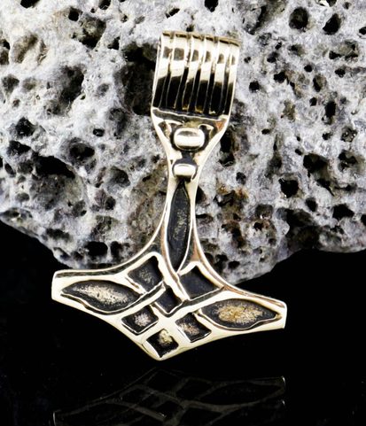 BIRGIR, MARTEAU DE THOR, AMULETTE DE BRONZE
