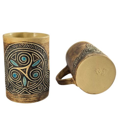 CELTIC TRISKEL, CERAMIC MUG