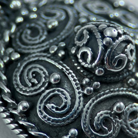 PENDENTIF VIKING, STORA RYK, SUÈDE, ARGENT