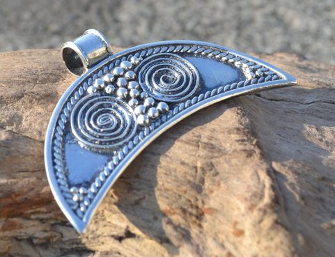 LUNULA, STERLING SILVER NECKLACE FOR WOMEN