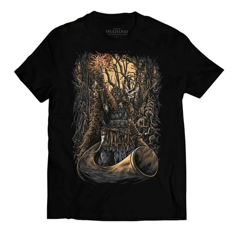HEIMDALL, VIKING T-SHIRT HOMME COLORÉ