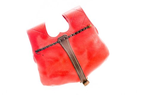 ROSE, MEDIEVAL POUCH 14TH CENTURY