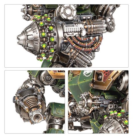 WARHAMMER THE HORUS HERESY: LEGIONES ASTARTES: SATURNINE SIEGE DREADNOUGHT - OPHION CONFIGURATION