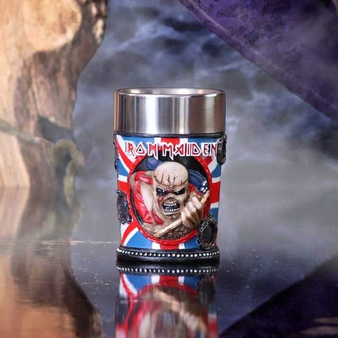 IRON MAIDEN SHOT GLASS 7CM