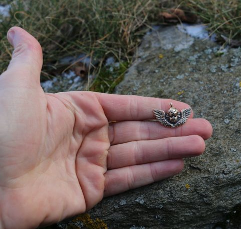 CUPIDON, PENDENTIF EN BRONZE