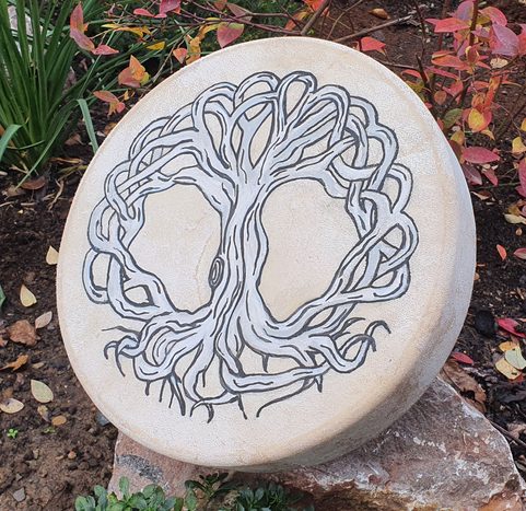 TREE OF LIFE  SHAMANIC DRUM 30 CM