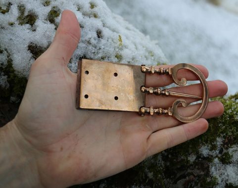 ROMAN MILITARY BELT BUCKLE, REPLICA