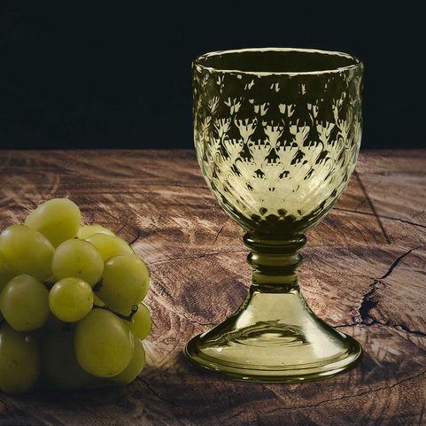 WINE GLASS, BOHEMIA XVII. CENTURY