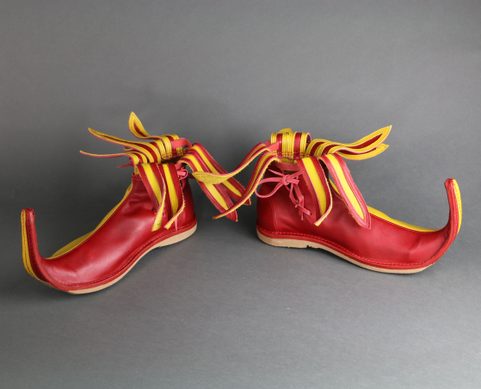 LUCIEN, MEDIEVAL LEATHER BOOTS